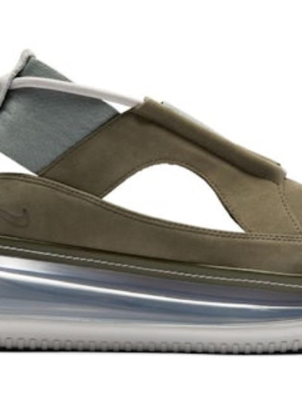Nike Olive Green Women’s Slide Sandals with Translucent Air Sole